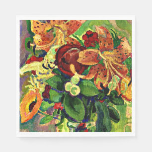 Gestel - Stillleben mit Tiger Lilies Serviette