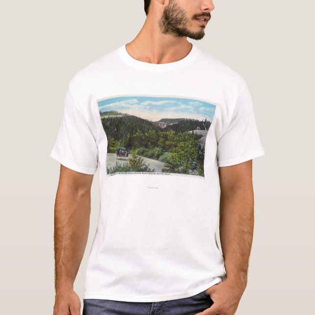 Gestell auf dem Milwaukee - neun Meilen-Schlucht T-Shirt (Vorderseite)