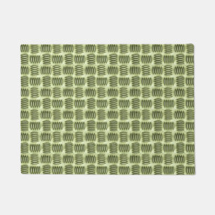Gestell aus Edelstahl, geprüft, Textur Fußmatte
