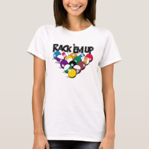 Gestell-EM herauf Pool T-Shirt