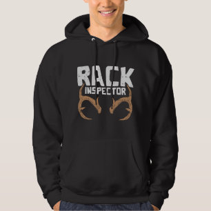 Gestell Inspektor Lustiger Hirsch-Elch-Bock-Bogenj Hoodie