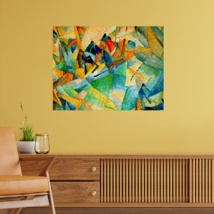 Gestellmalerei, Hafen von Mallorca, Poster