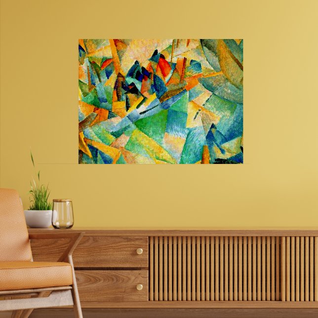 Gestellmalerei, Hafen von Mallorca, Poster (Wohnzimmer 2)