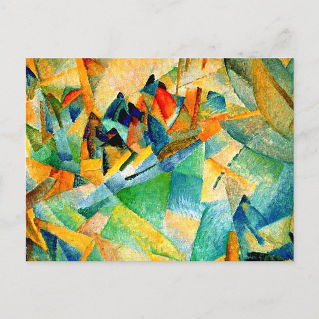 Gestellmalerei, Hafen von Mallorca, Postkarte (Vorderseite)