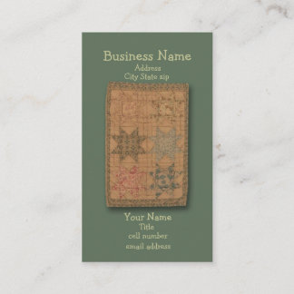 Gesteppt Visitenkarte