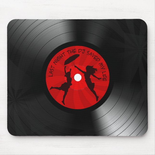 Gestern Abend rettete das DJ mein Mousepad (Vorne)