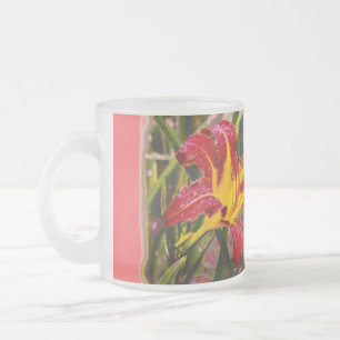 Gestern Lily nach dem Regen Mattglastasse