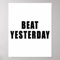 Gestern schlagen Motivationszitate