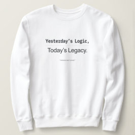 Gesternige Logik Heutiges Erbe Frauen Kodiererinne Sweatshirt
