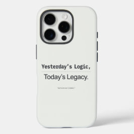 Gesternige Logik, heutiges Erbe Programmierer-Zita iPhone 16 Pro Hülle