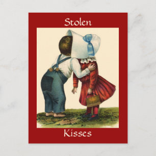 Gestohlene Küsse - Postkarte