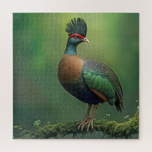 Gestohlene Partridge auf einer Mooszweigung Puzzle