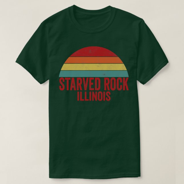 Gestorbter Staat Park Illinois T-Shirt (Design vorne)