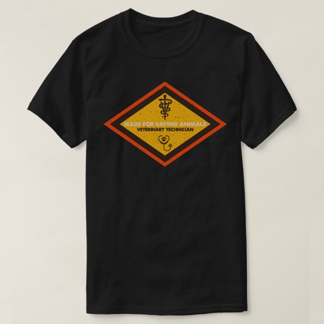 gestört für Rettend Tiere T-Shirt (Design vorne)