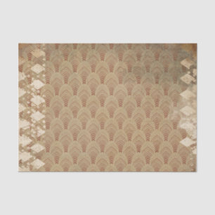 gestörtes Art Deco Seidenpapier