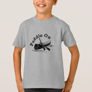 gestörtes Paddel beim Design - Kids-T - Shirt