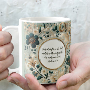 Gestreifbare Verse für den grünen Rahmen Kaffeetasse