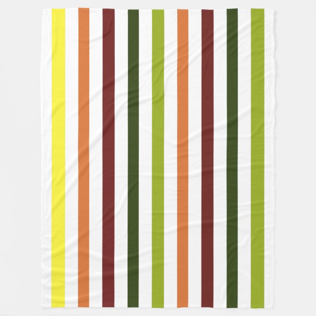 gestreift fleecedecke (Vorderseite)