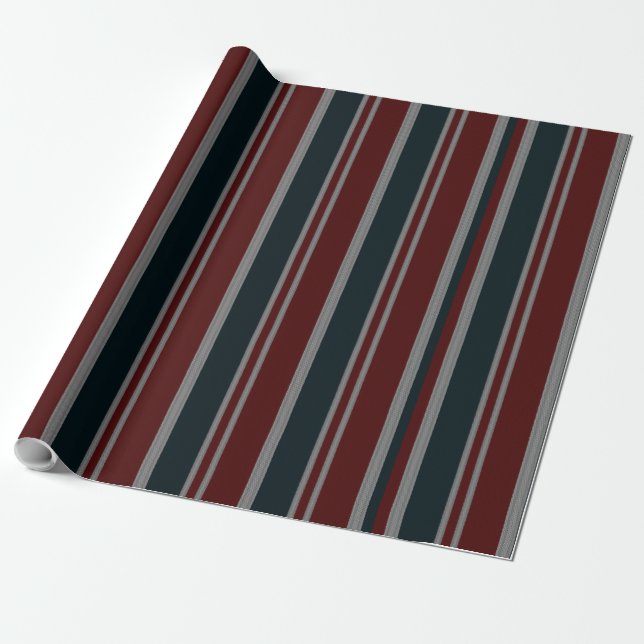 gestreift geschenkpapier (Ungerollt)