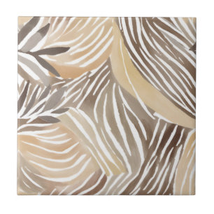 Gestreift Modern Neutral Beige Einfach Fliese