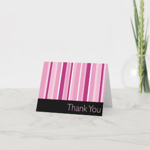 Gestreift Pink Danke
