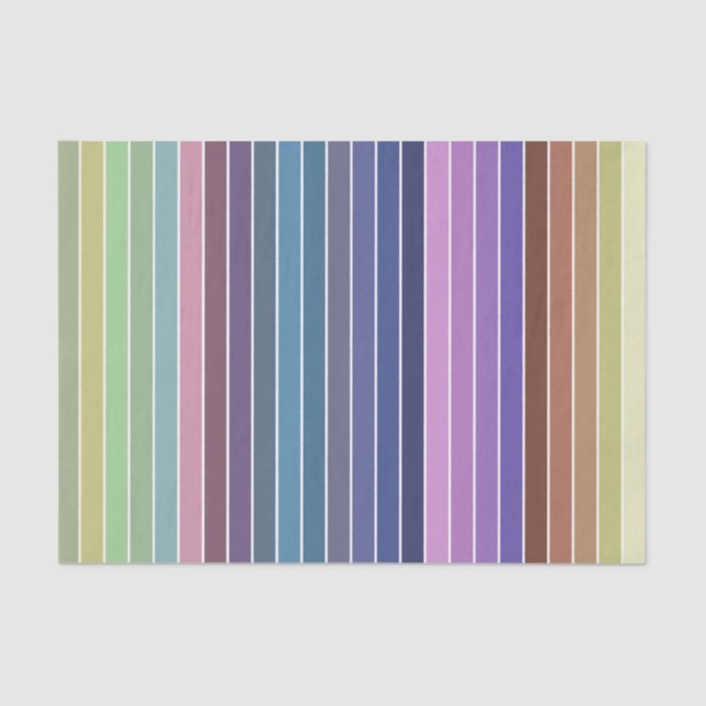 gestreift seidenpapier (Vorderseite)