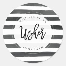 gestreift werden Sie mein Aufkleber sein