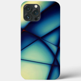 Gestreifte Ausschnitte, blau bis "Avocado Creme" Case-Mate iPhone Hülle