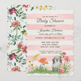 Gestreifte Einladung