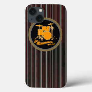 gestreifte gelbe Trommel Case-Mate iPhone Hülle
