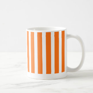 :   gestreifte helle Orange, Kürbis, Tasse
