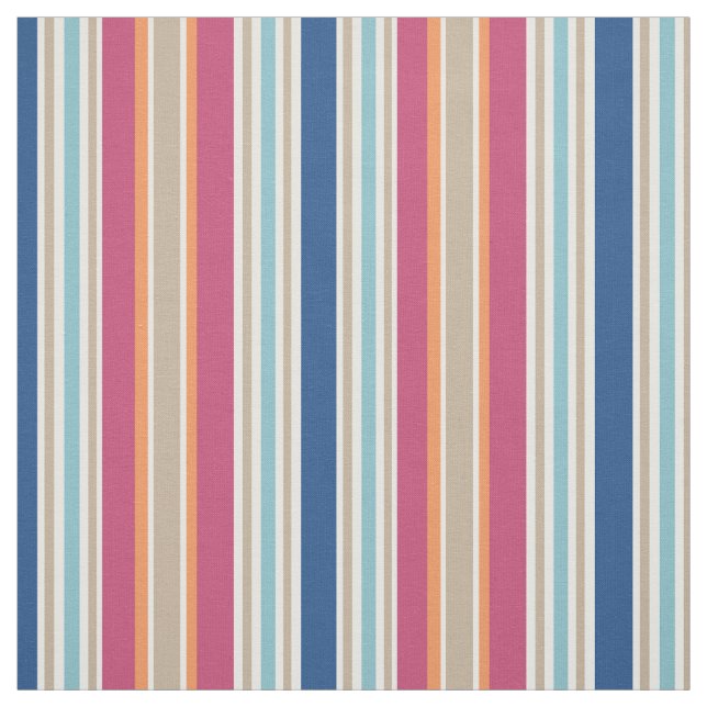 Gestreifte rosa blaue Streifen des Muster-Gewebe-| Stoff (Muster)