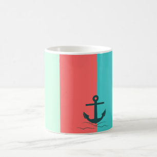 Gestreifte Seeleute Kaffeetasse