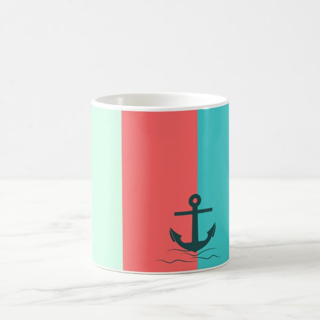 Gestreifte Seeleute Kaffeetasse (Mittel)