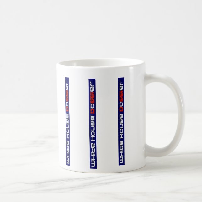 Gestreifte Tasse des das Haus-Dossiers (Rechts)