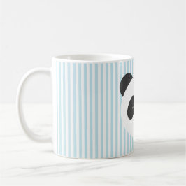 Gestreifte Tasse des Pandas
