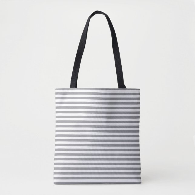 Gestreifte Tote-Tasche (Vorderseite)