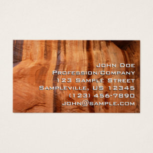 Gestreifter Felsen mit Doppelbogen Alcove II in Zi