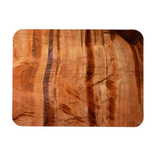 Gestreifter Felsen mit Doppelbogen Alcove II in Zi Magnet