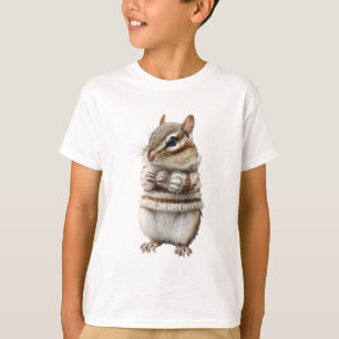Gestreifter Pullover Eichhörnchen Kinder