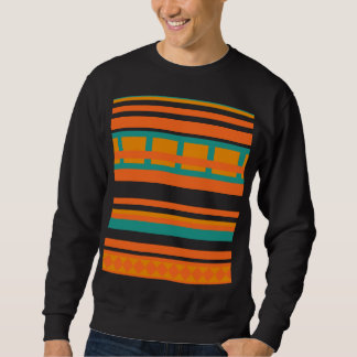 Gestreiftes aztekisches Sweatshirt