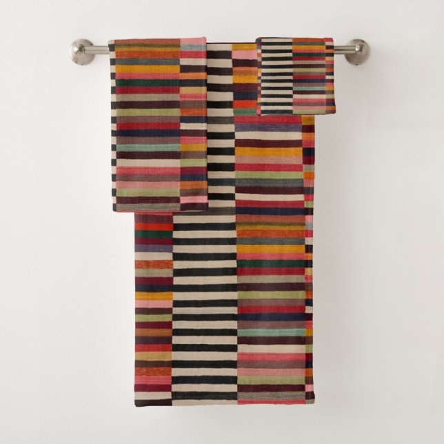 gestreiftes Badetuch Set (Insitu)