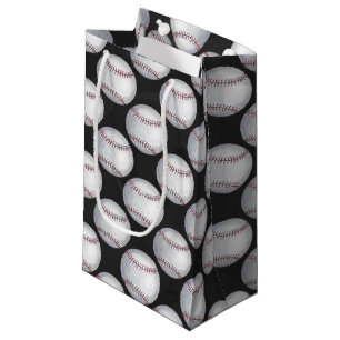 Gestreiftes Baseballmuster Kleine Geschenktüte