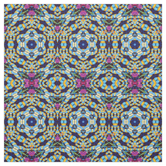 Gestreiftes Kaleidoskop Stoff (Muster)