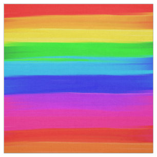 Gestreiftes Muster der modernen Regenbogen Stoff