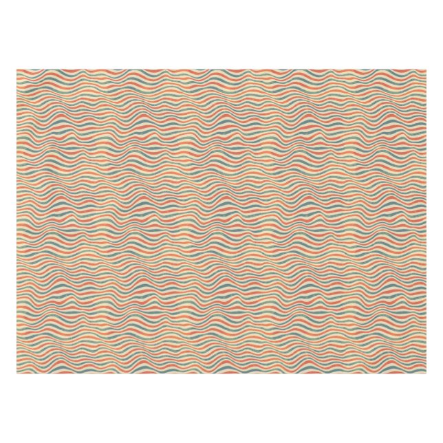 Gestreiftes Muster Tischdecke (Vorderseite (Horizontal))