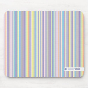 Gestreiftes Pastellmousepad Mousepad