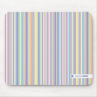 Gestreiftes Pastellmousepad Mousepad