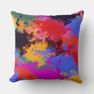 Gestreiftes Zebra Kissen