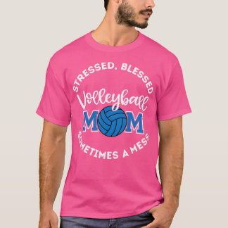Gestresst gesegnet manchmal eine Durcheinander-Vol T-Shirt